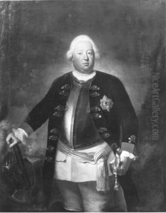 Konig Friedrich Wilhelm I. von Preussen by Antoine Pesne
