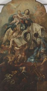 Verherrlichung des hl. Franz Xaver Verherrlichung des hl. Franz Xaver