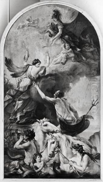 Neptun und Koronis - view 1