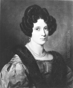 Die Hofsangerin Clementine Pellegrini by August Riedel