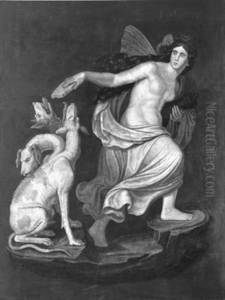 Psyche und Cerberus - view 1