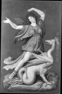 Psyche und das Ungeheuer by Wilhelm von Kaulbach