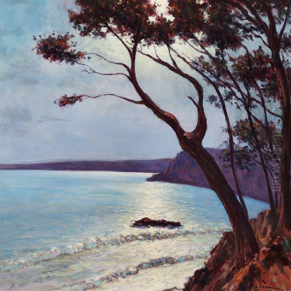 Moonlight Over The Mediterranean Coast - view 1