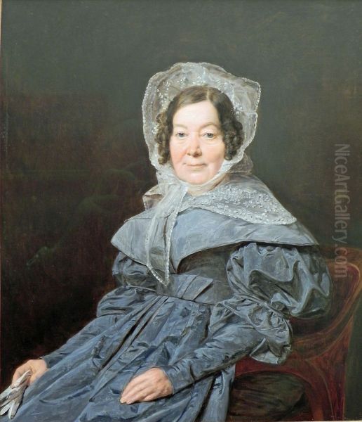 Bildnis einer Dame aus der Familie der Edlen von Managetta und Lerchenau (Katharina Jackson, geb. Bonin-Ghibaud?) - view 1