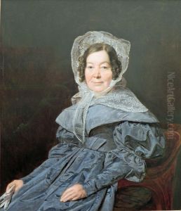 Bildnis einer Dame aus der Familie der Edlen von Managetta und Lerchenau (Katharina Jackson, geb. Bonin-Ghibaud?) Bildnis einer Dame aus der Familie der Edlen von Managetta und Lerchenau (Katharina Jackson, geb. Bonin-Ghibaud?)