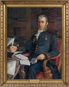 Portrait Du Comte Camille De Tournon- Simiane