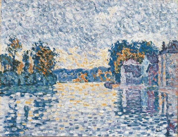 The Seine at Samois (Study) - view 1
