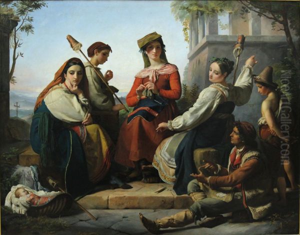 Die Spinnerinnen von Fondi - view 1