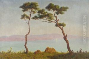 Paysage Mediterraneen by Maurice Chabas