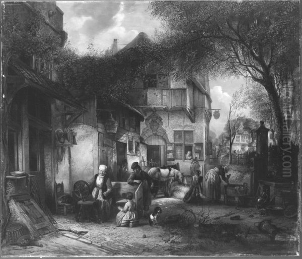 Hollandische Dorfgasse - view 1