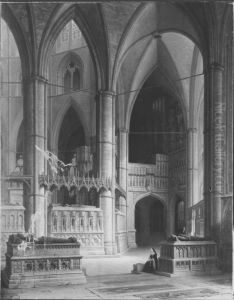 Im Chor der Westminster Abbey in London