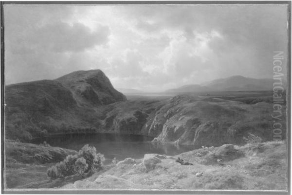Kratersee im schottischen Hochland - view 1