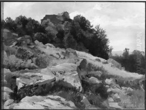Rhonlandschaft, Milseburg by Edmund Friedrich Kanoldt