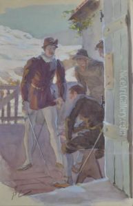 Les Strateges by Paul Chabas
