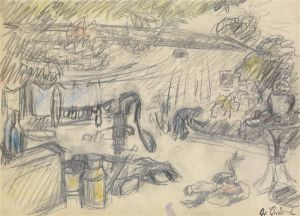 La Ferme by Auguste Chabaud