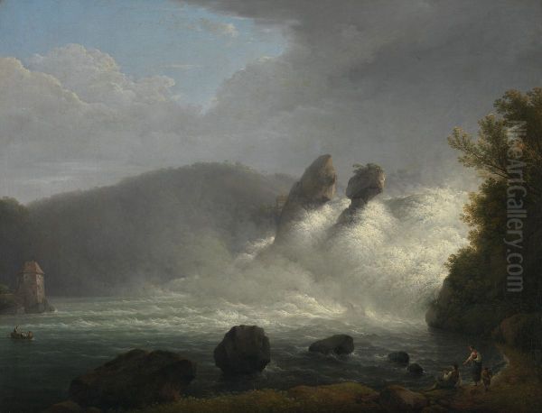 Der Rheinfall bei Schaffhausen - view 1