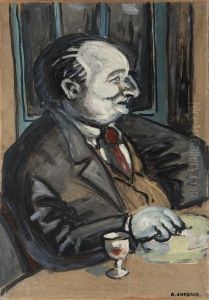 Portrait De Son Gendre by Auguste Chabaud