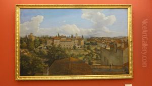 Ansicht von der Villa Malta nach Osten