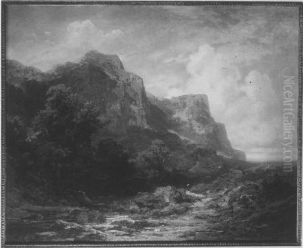 Bayerische Gebirgslandschaft - view 1