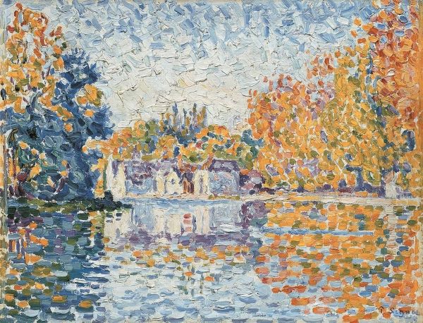 Die Seine bei Samois (Studie) - view 1
