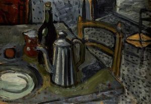 Nature Morte A La Theiere by Auguste Chabaud