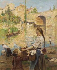 Les Lavandieres A Pont-sur-yonne