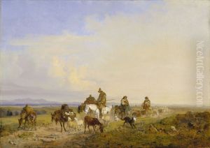 Schafer in der romischen Campagna