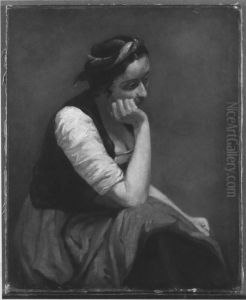 Sinnendes Madchen