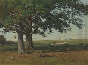 Landschaft bei Furstenfeldbruck by Josef Willroider