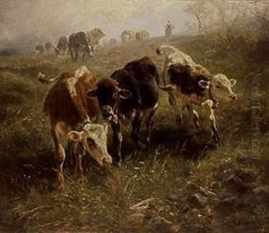 Lieblinge der Bauerin by Anton Braith