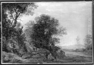 Wald- und Flusslandschaft by Johann Georg von Dillis