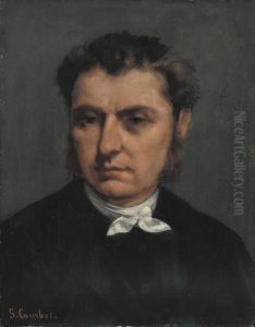Der Politiker Emile Ollivier by Gustave Courbet