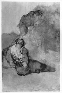 Der Verwundete by Francisco Goya Fuendetodos