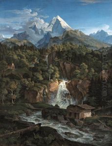 Watzmann by Ludwig Richter