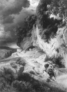 Dido und Aeneas by Edmund Friedrich Kanoldt