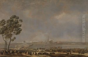 Die Einnahme von Braunau (Berthier-Zyklus) by Wilhelm von Kobell (1766-1853)