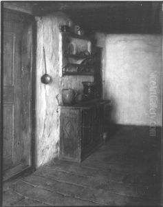 Diele in einem Bauernhaus Diele in einem Bauernhaus