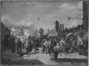 Dult in Munchen by Friedrich Anton Wyttenbach