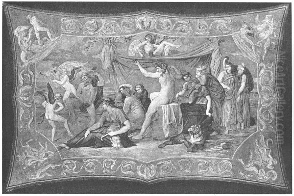 Bacchus unter den Musen - view 1