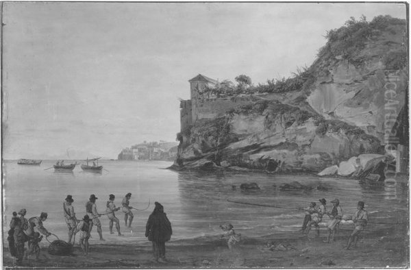 Blick von Posilippo auf Ischia - view 1