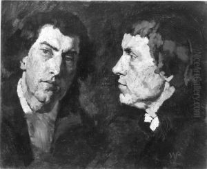 Jonas und Zwingli by Wilhelm Lindenschmit the Younger