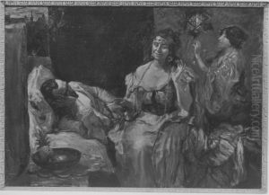 Scheherazade (Dem Kalifen die Geschichten aus 1001 Nacht erzahlend) Scheherazade (Dem Kalifen die Geschichten aus 1001 Nacht erzahlend)