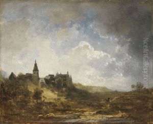 Schloss und Kirche in Gunzburg an der Donau