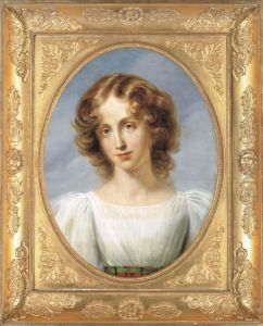 Portrait Of Helene-louise-elisabeth De Mecklenburg-schwerin,subsequently Duchesse D'orleans