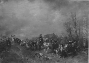 Plunderung im Dreissigjahrigen Krieg by Wilhelm Von Diez