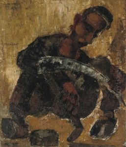 Een Zeis Harende Boer: A Farmer With A Sickle