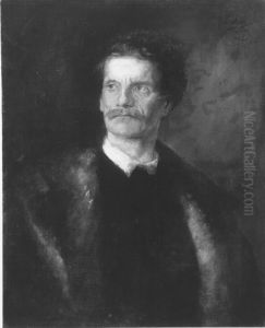 Carl Theodor von Piloty by Lenbach Franz Von