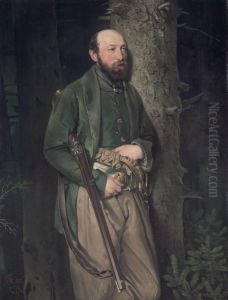The Royal Saxon Forestry Inspector Carl Ludwig von Schonberg