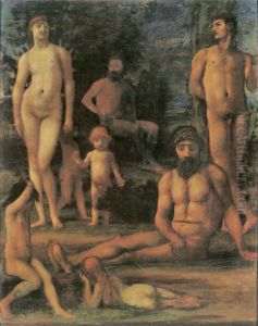Goldenes Zeitalter (II) by Hans von Marees