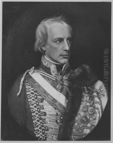 Kaiser Franz I. von Osterreich in Husarenuniform - view 1